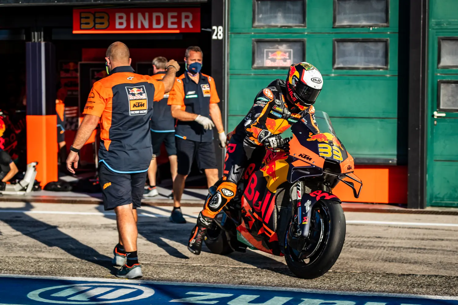 Brad Binder KTM 2021 MotoGP Misano test