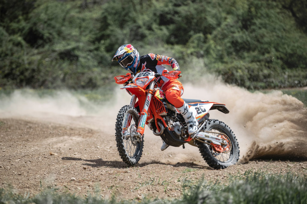 Joesep Garcia freut sich auf den Start beim EnduroGP von Italien