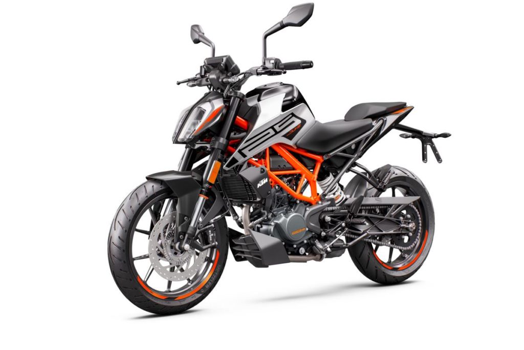 KTM 125 DUKE - 2021 - links, grau