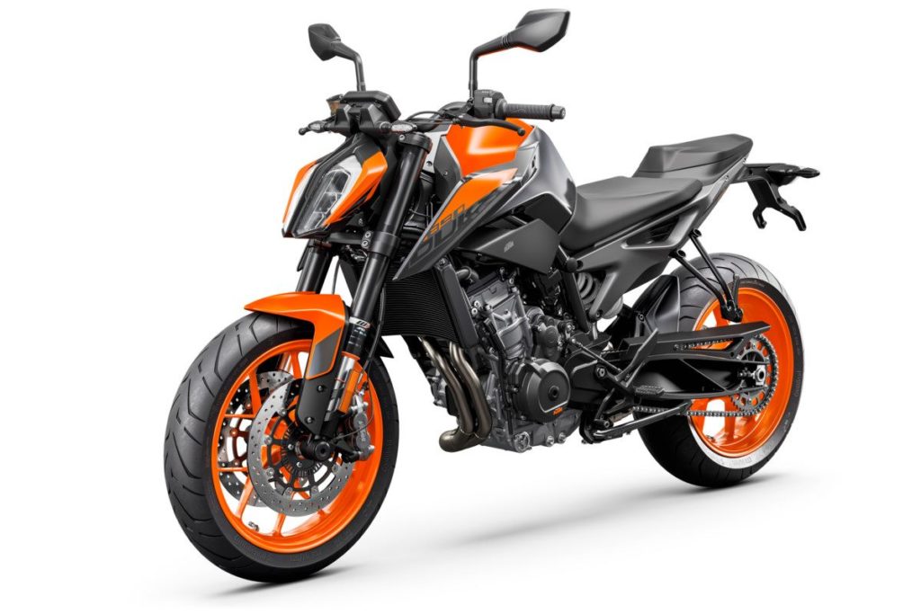 KTM 890 Duke, orange - Ansicht: vorne, links