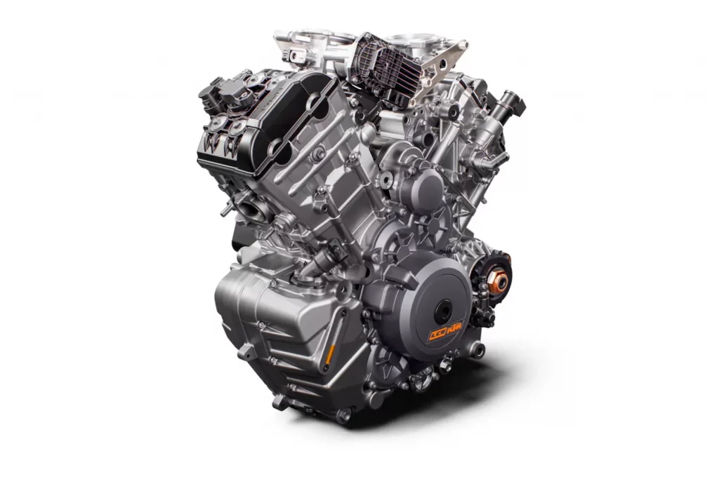 KTM V2 Motor mit 1301 ccm