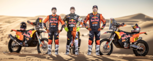 Red Bull KTM Factroy Racimng Team ist bereit für die Dakar 2022
