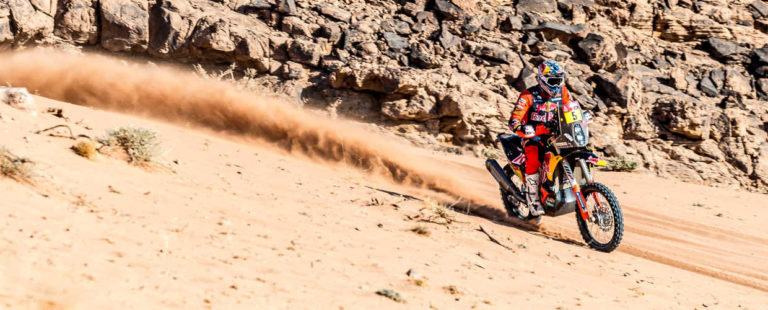 Sam Sunderland - Red Bull KTM Factory Racing - 2021 Dakar Rally Etappe acht - Cover