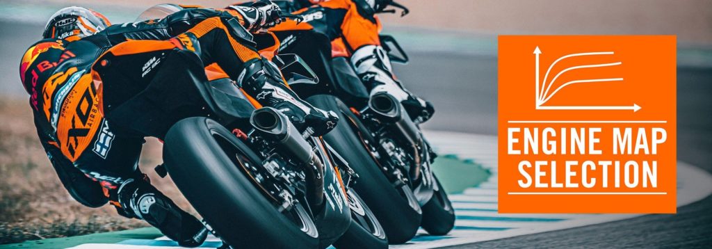 Ride modes & Engine Map selection - Fahrmodi